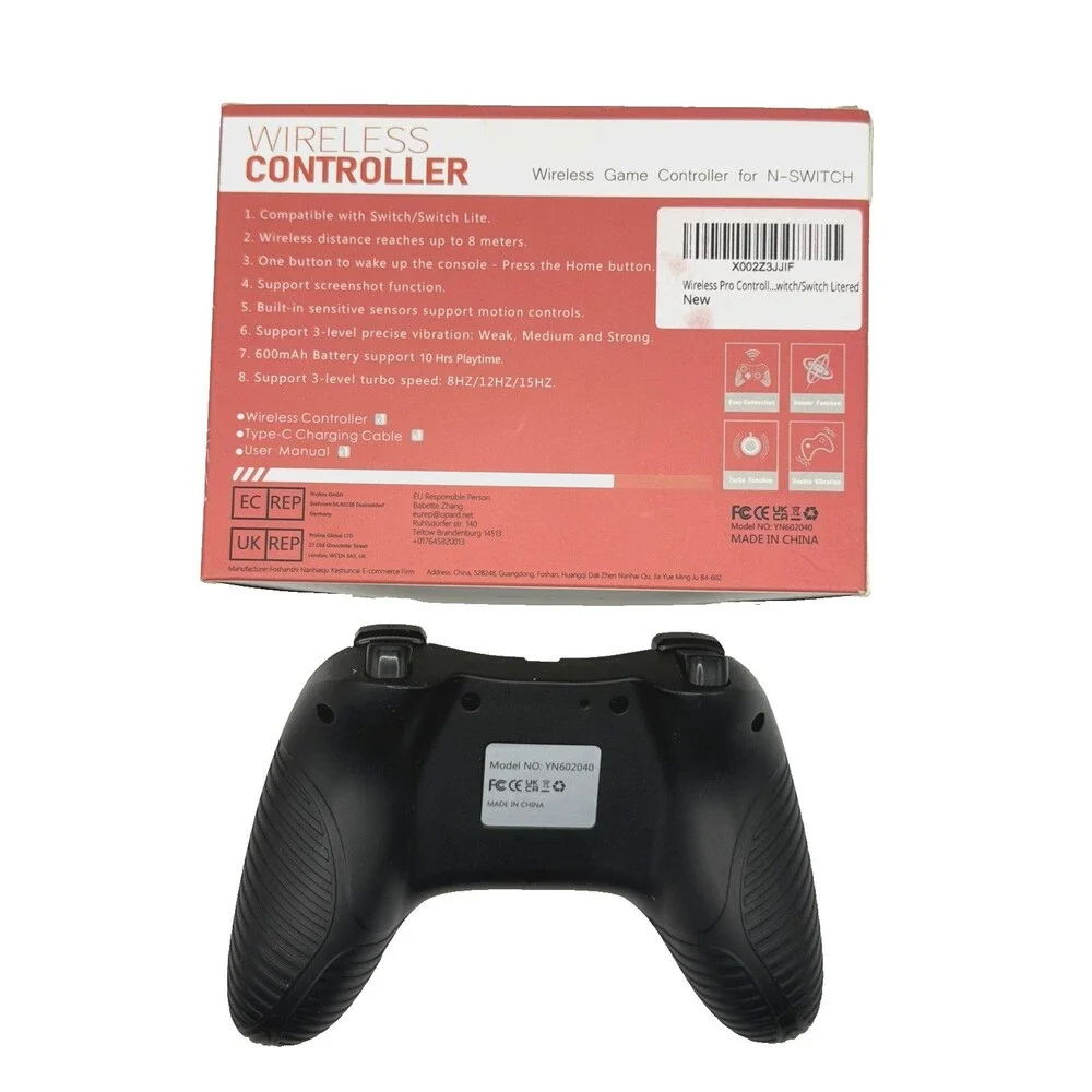 KENNEAS Wireless Controller for Nintendo Switch With Box